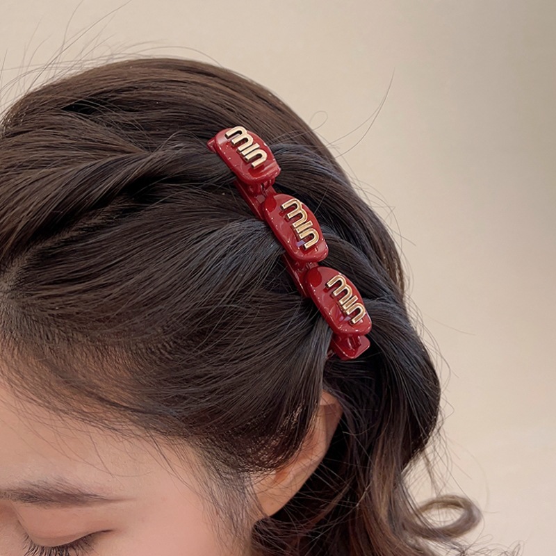 Korean Spring and Summer Lazy Automatic Braided Hair Barrettes Girl Side Hairpin Fringe Clip Headdress Broken Hair Organize Fantastic