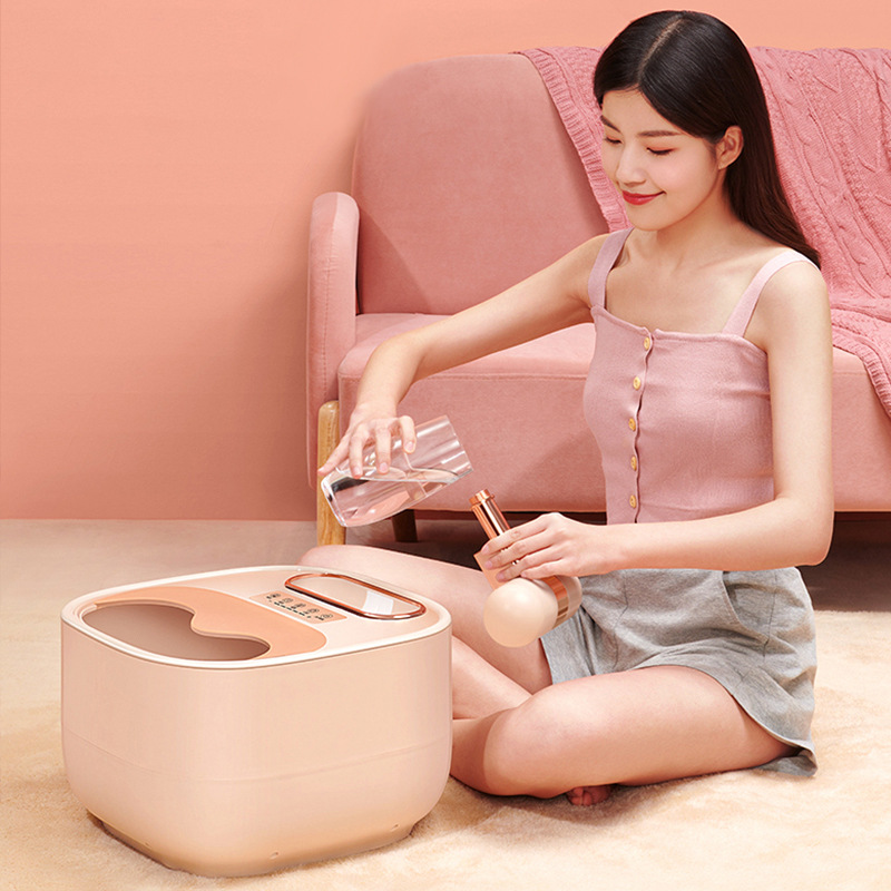 airmate艾美特元气胶囊蒸汽足浴盆泡脚桶按摩家用全自动加热恒温