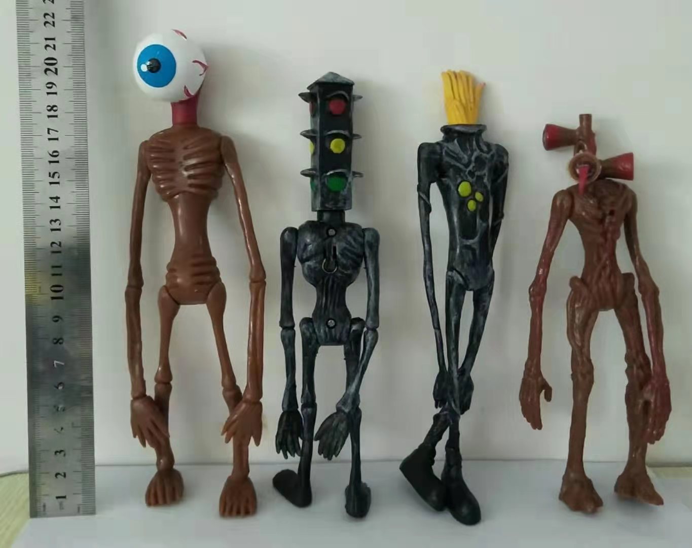 8款警笛 汽笛人 都市传说怪物 摆件公仔 袋装 模型玩具