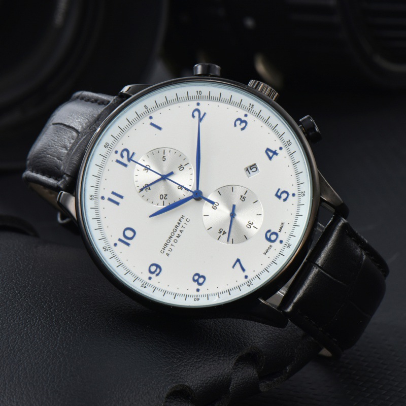 2024shopee虾皮新款万牌wc石英钢带手表 男士日韩简约小额批发