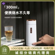 烧水杯便携式烧水壶小型加热水杯家用旅行保温一体全自动电热杯子