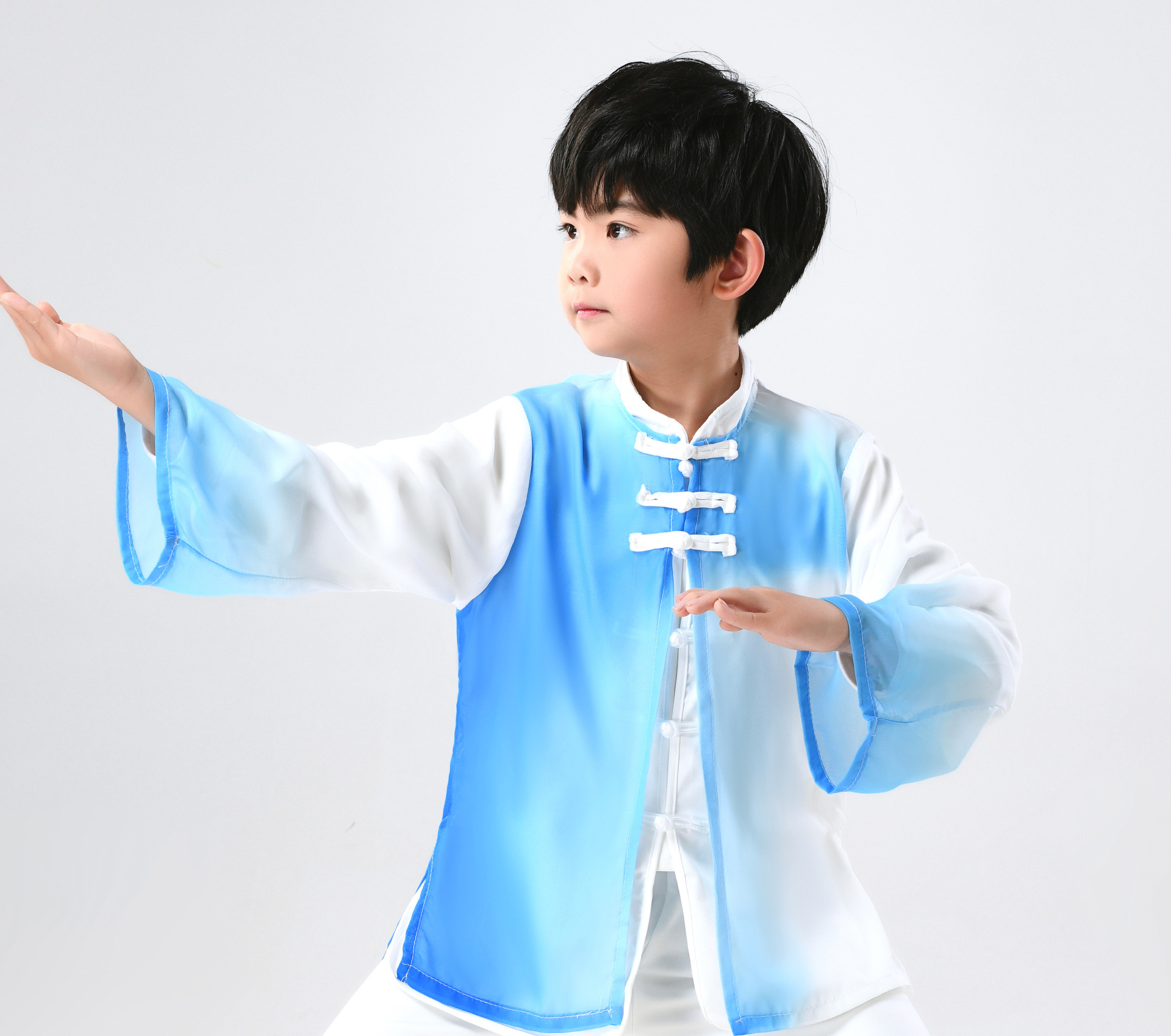 六一儿童武术练功服少儿太极表演服幼儿园小学生中国功夫演出服装