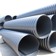 厂家HDPE钢带管增强螺旋波纹管 钢带增强螺旋波纹管供应 排污管