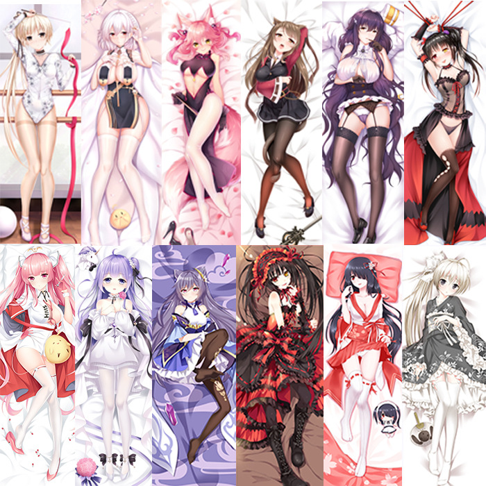 6万只爆款动漫等身长抱枕穹妹拉姆批发亚马逊wish跨境货源外贸一件