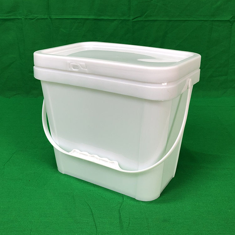厂家6升pp塑料方桶6l肥料桶6kg化工桶玩具包装桶加厚食品级方桶
