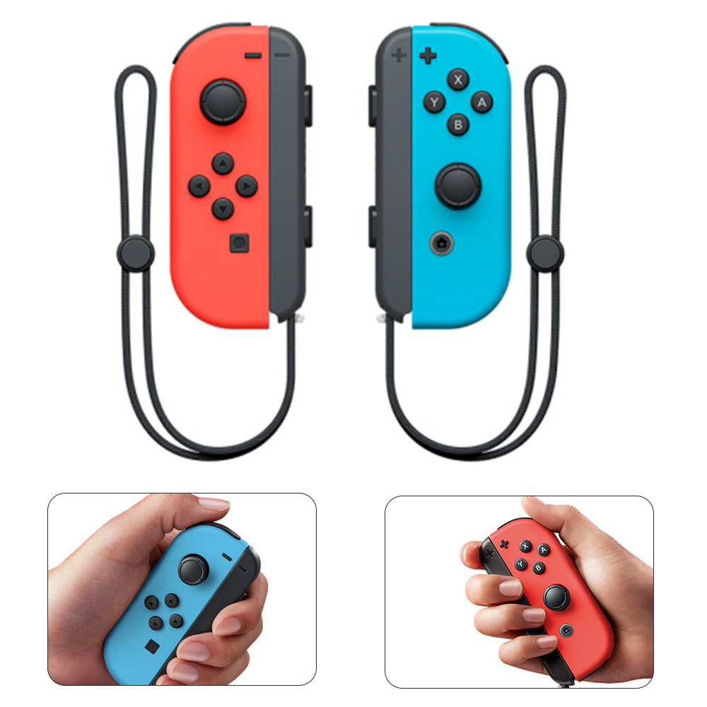 New NS Switch Left and Right Handle Vibration Wake-up Body Feeling with Carrying Strap JoyCon Bluetooth Gamepad