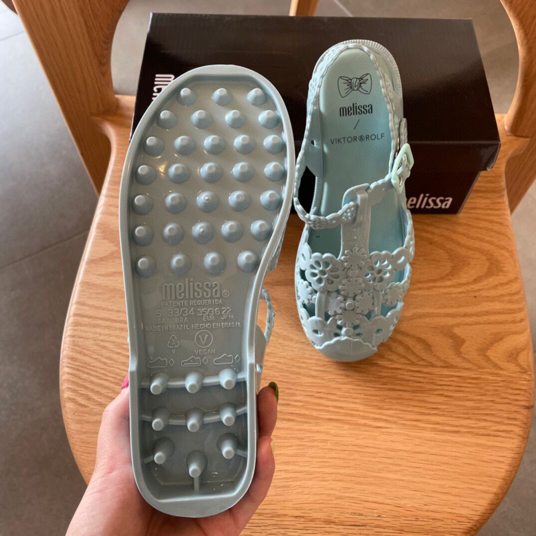 夏季新款果冻鞋梅丽莎女鞋米妮meissa凉拖鞋沙滩鞋平底凉鞋女