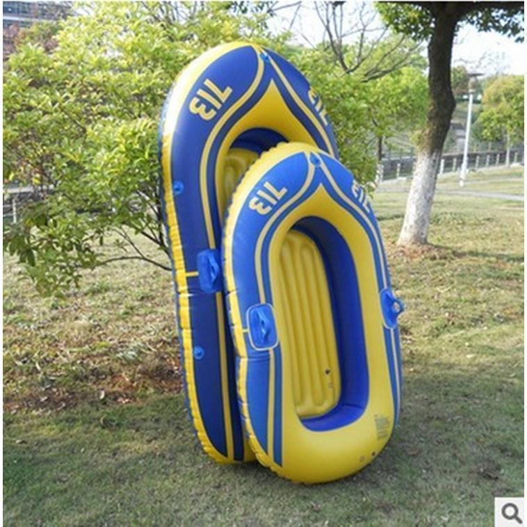 加厚713双人气船橡皮艇皮划艇两人鱼船充气艇2人加厚船双人橡皮船