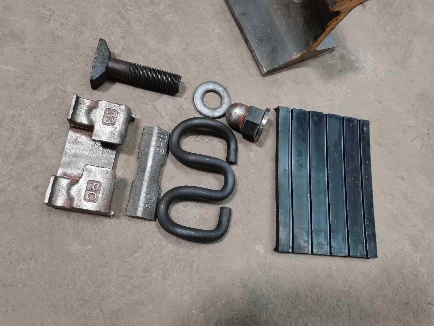 地铁弹条扣件dtiii-2型弹条扣件60kg/m整体道床扣件