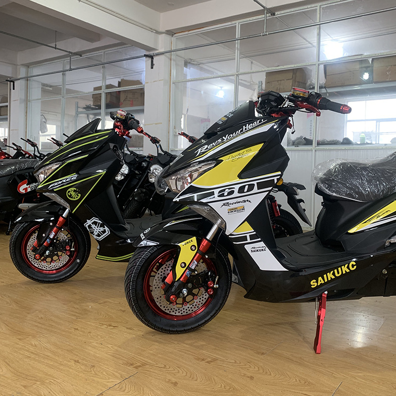 force改装电摩2000w大功率电动摩托车小龟王忍者电动趴赛成人跑车