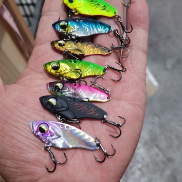 裸片路亚饵5克7克10克14克响尾蛇包铜材质6062钩泳层颤抖假饵