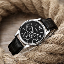 2022新款手表男士仿机械表商务休闲男表现货厂家时尚皮带手表
