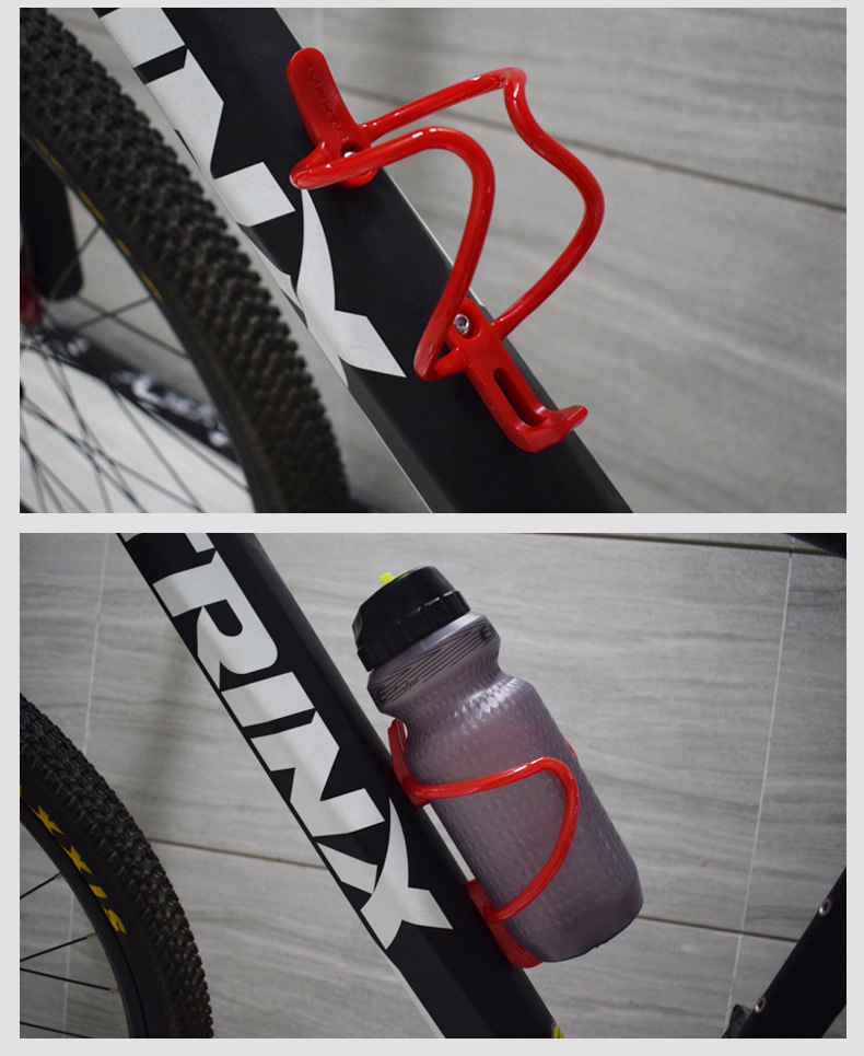 自行车水杯架山地车水架公路车折叠车水壶架超轻pc水瓶托跨境专供