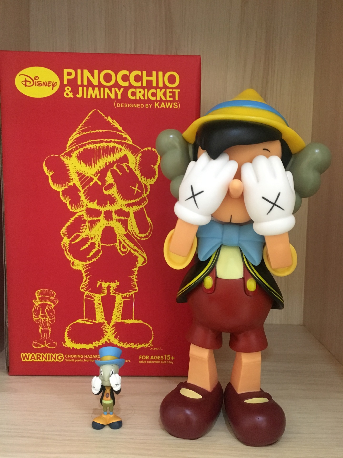 mand kaws匹诺曹限量手办公仔模型玩偶玩具摆件摆设潮流周边