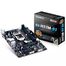 适用于Gigabyte/技嘉 H81M-S1 台式机主板LGA1150针脚 DDR3 库存