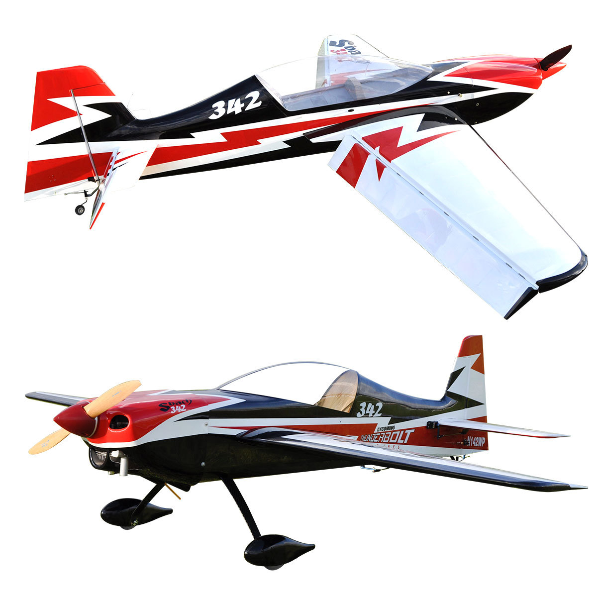 3d运动轻木航模飞机福莱特sbach-342翼展1600mm福固定翼飞机模型