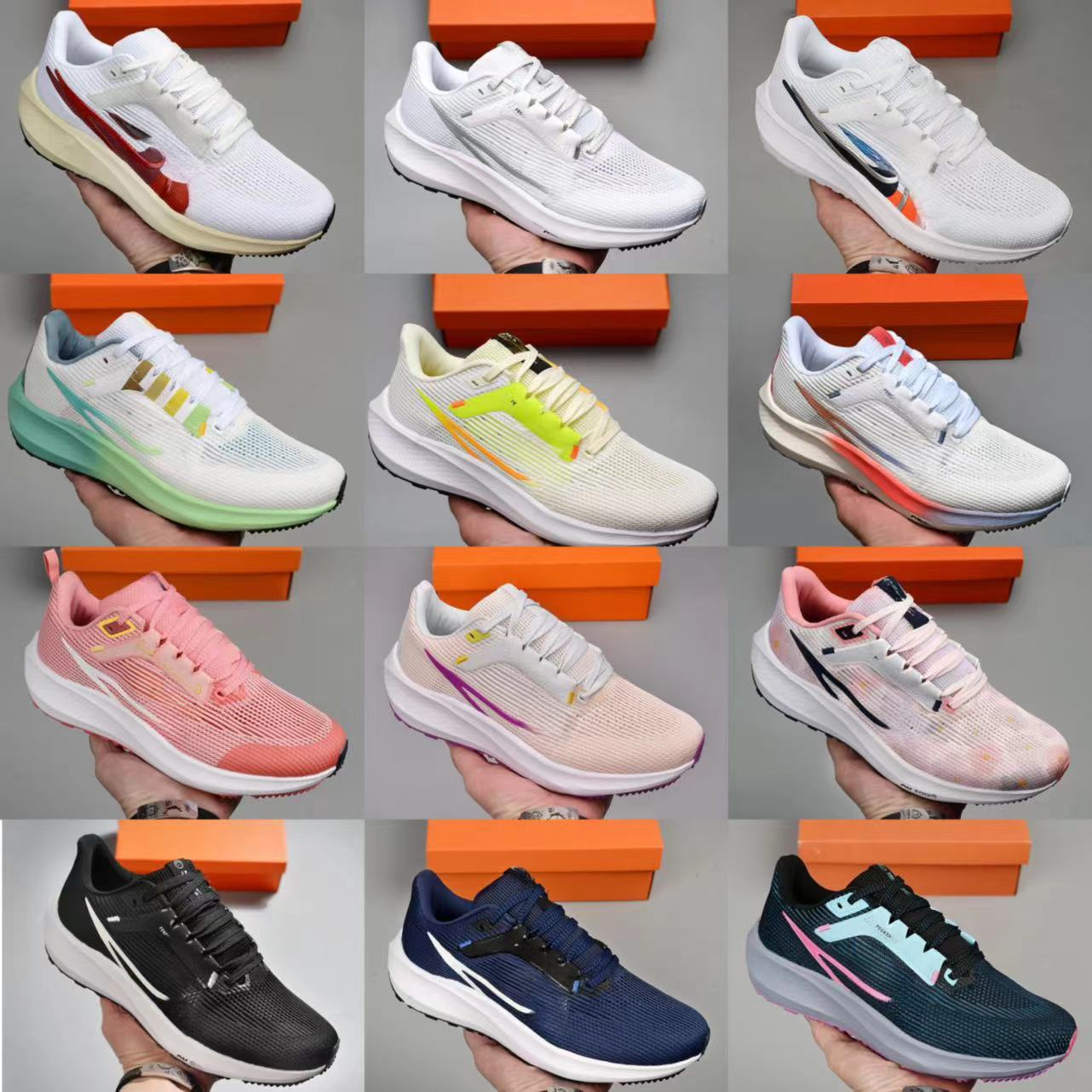 耐尅官飞马双气垫zoom pegasus 登月39代跑步鞋涡轮增压马拉松鞋