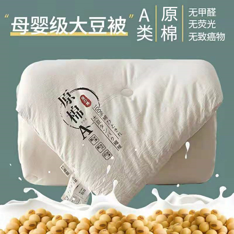 Quilt Soybean Synthetic Quilt Quilt Soybean Quilt Airable Cover Duvet Insert Extra Thick Winter Quilt Summer Blanket Quilt for Spring and Autumn Wholesale