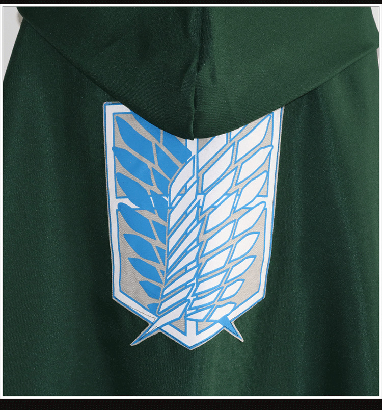 进击的巨人调查兵团自由之翼兵长披风斗篷cosplay动漫服装