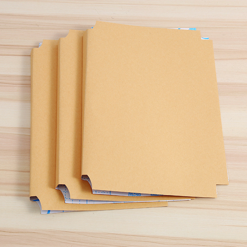 16k牛皮纸自粘环保要求书皮复古小学生包书皮a4书膜书套送姓名贴