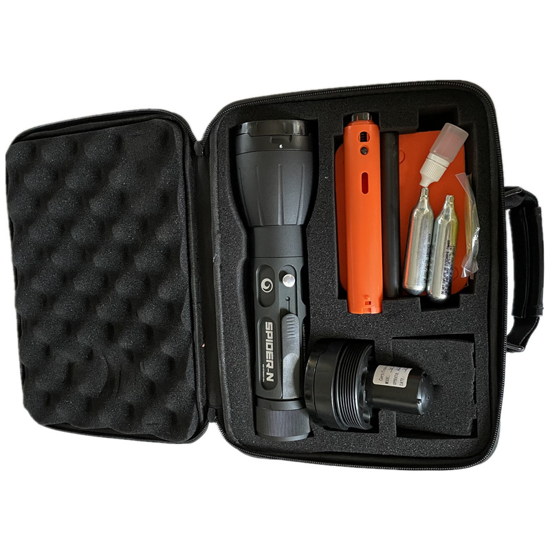 便携单发防暴射网器手持单发防暴网枪流浪动物抓捕网发射器捕网器