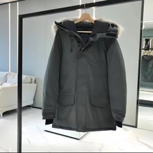 Langford加拿大风大鹅13男款加厚抗寒保暖羽绒服户外派克服新品