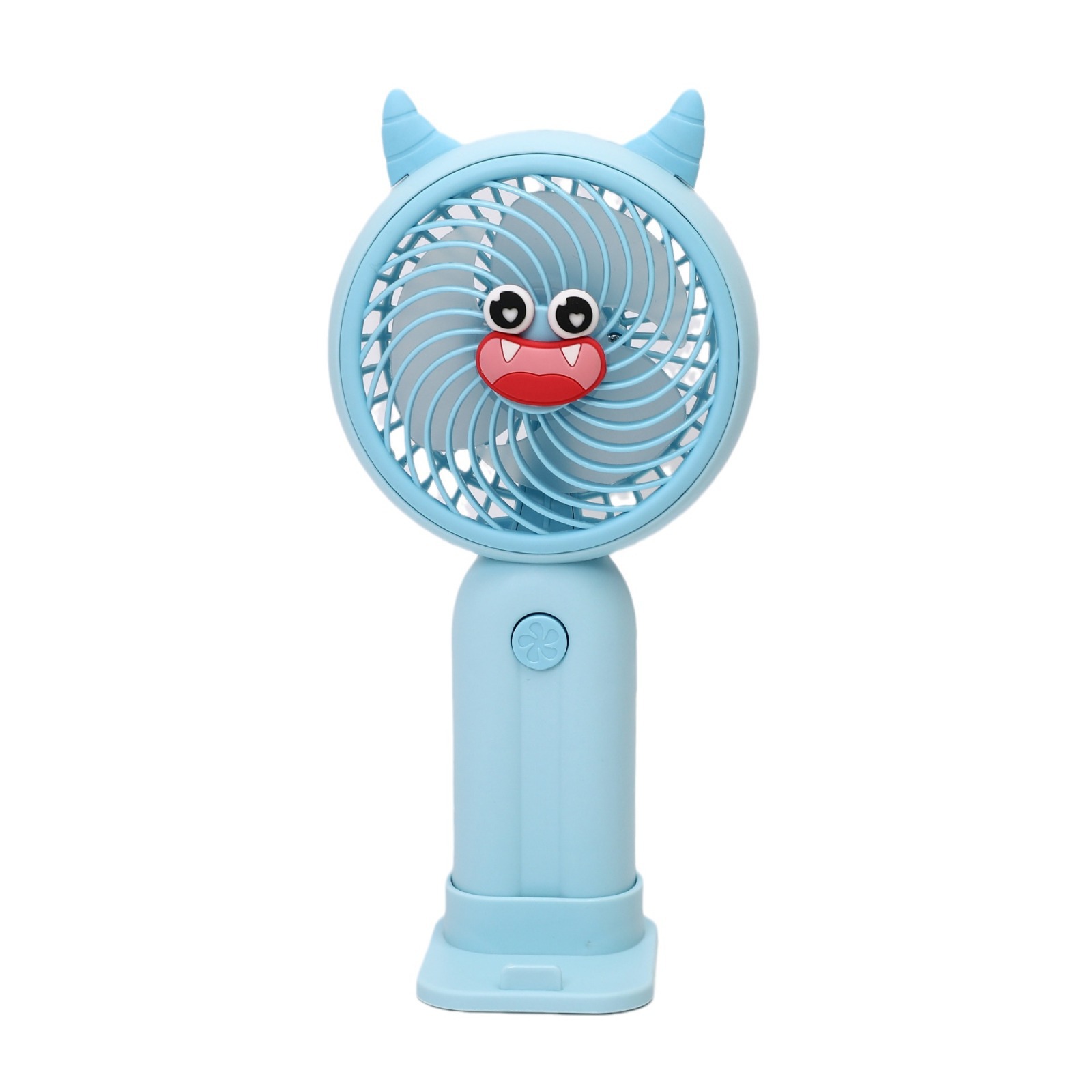 Cross-Border Small Handheld Fan Usb Mini Rechargeable Mute Wind Power Student Portable Hand Electric Fan Gift