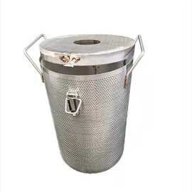 水泵笼水泵保护网罩不锈钢304潜水泵笼子保护网污水泵防护网罩