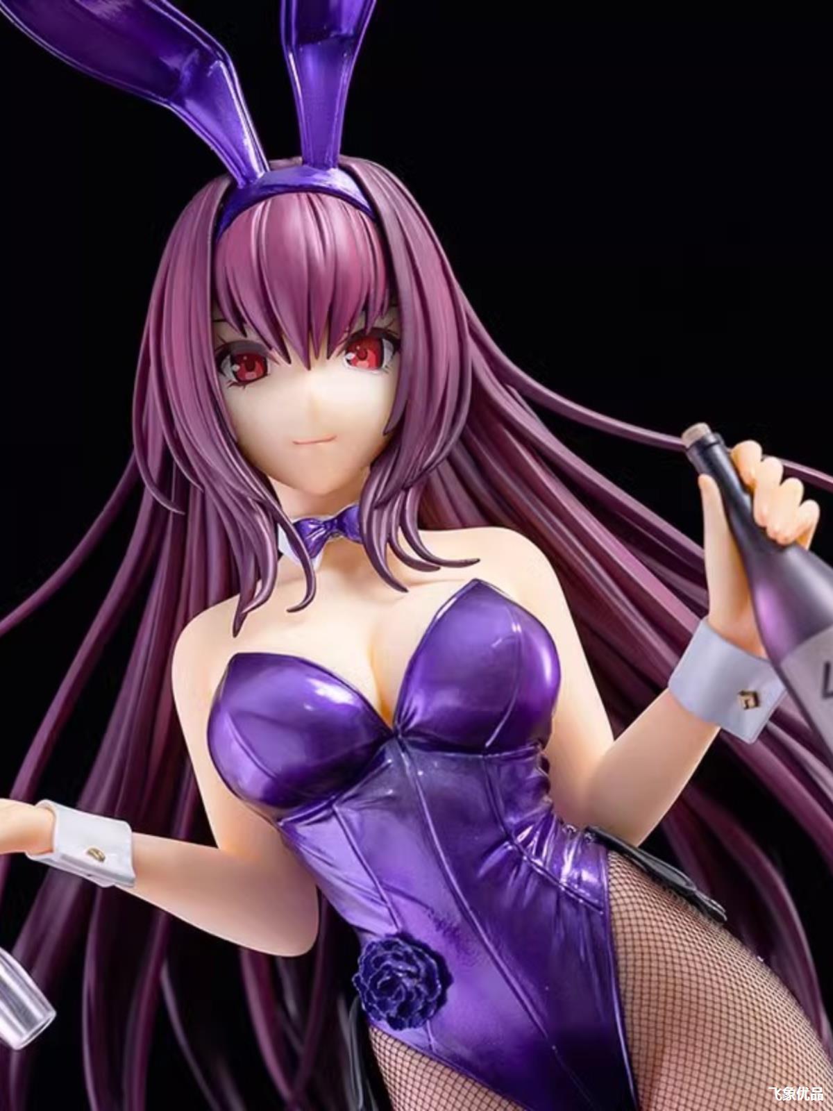 fate fgo 斯卡哈 穿刺 酒保 兔女郎 师匠 手办 日版正品-阿里巴巴