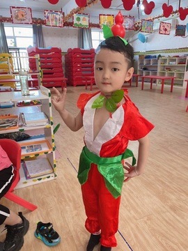 六一儿童葫芦娃兄弟演出服衣服装幼儿园环保成人元旦年会表演出服