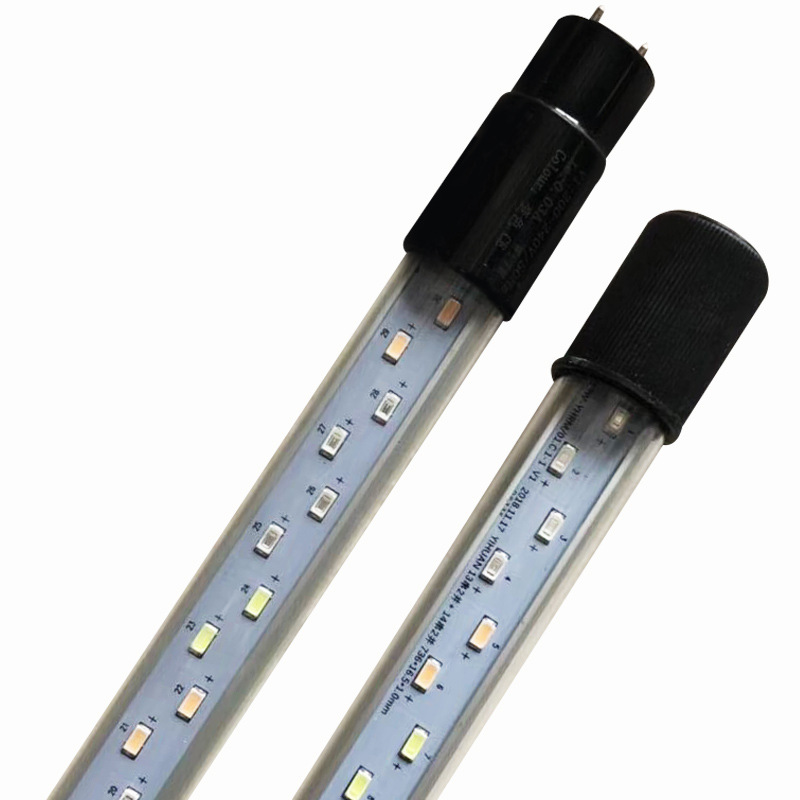 森森鱼缸专用t8 led三基色防水龙鱼缸灯管水族箱 草缸造景led灯