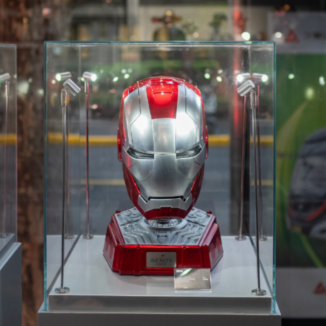 killerbody千世机甲漫威正版钢铁侠mk5头盔 蓝牙音箱底座