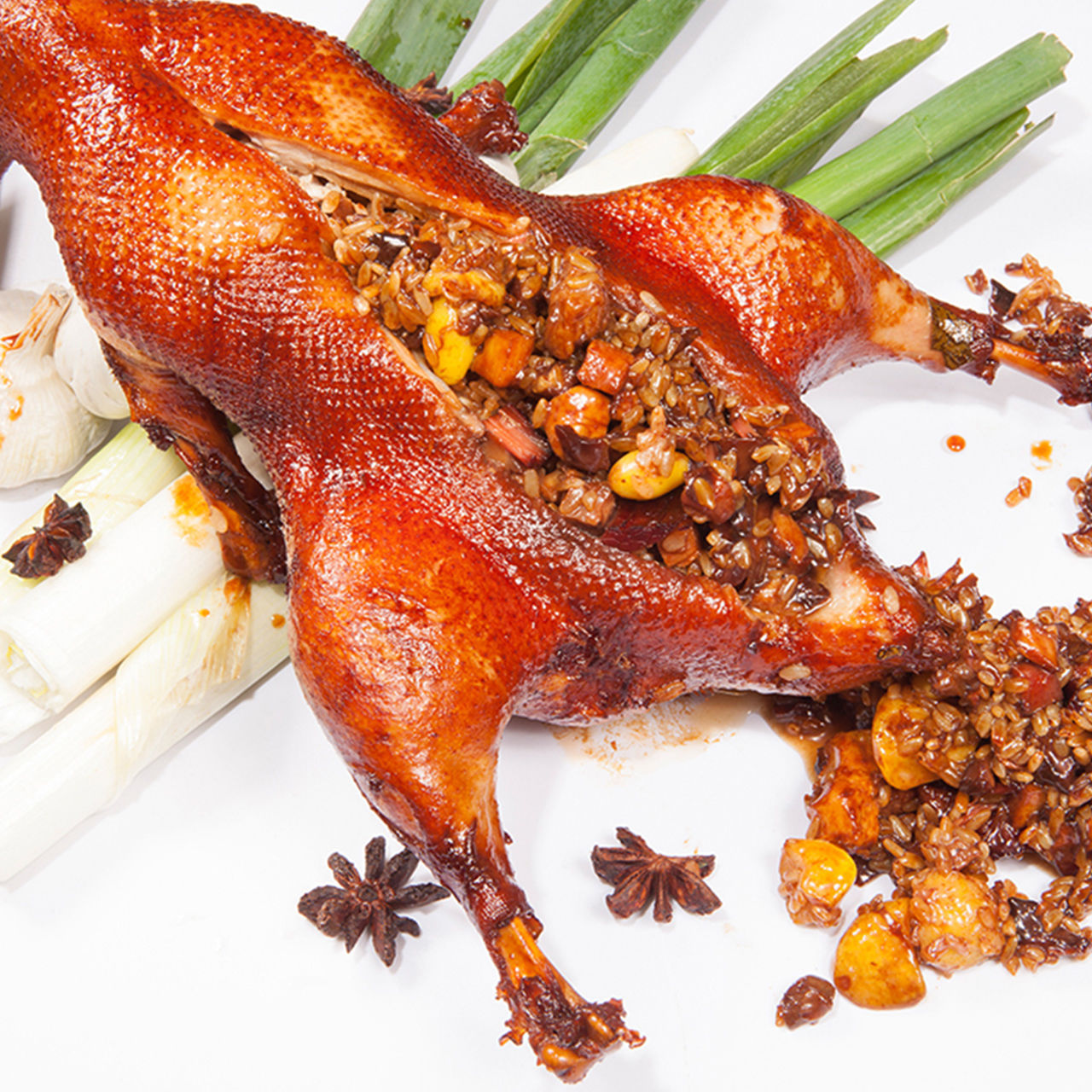 上海特色招牌八宝鸭800g/袋酱鸭熟食小吃