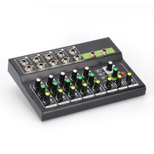 sound console MIX5210S金属10路小型混响混音器Reverberator