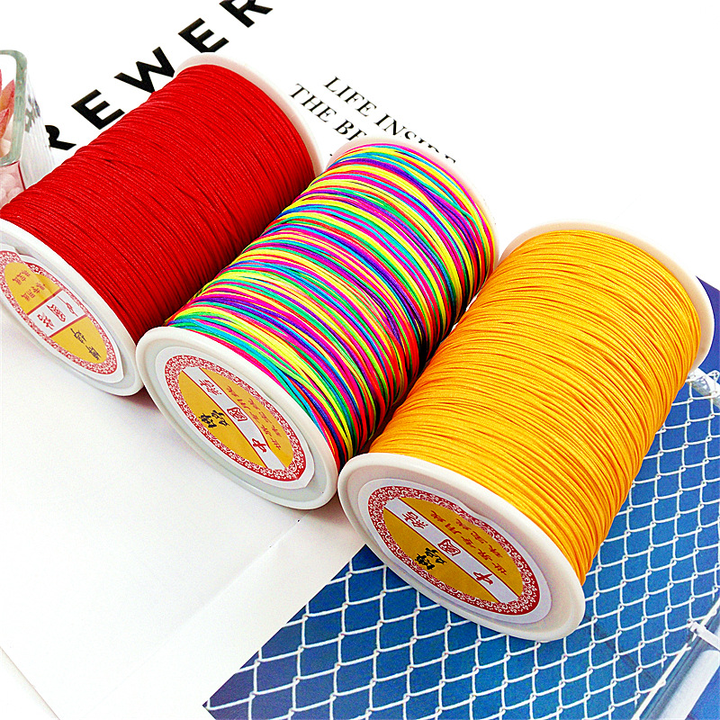 72号玉线大卷500编制手链脚链项链手工编织 diy材料金刚结玉器线