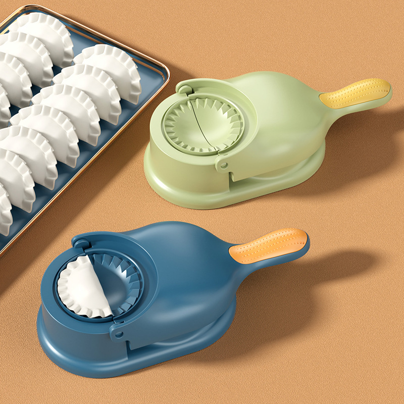 Dumpling Making Artifact Dumpling Wrapper Wholesale Kitchen Household Kitchen Manual Dough Roll Steamed Stuffed Bun Dumpling Mold