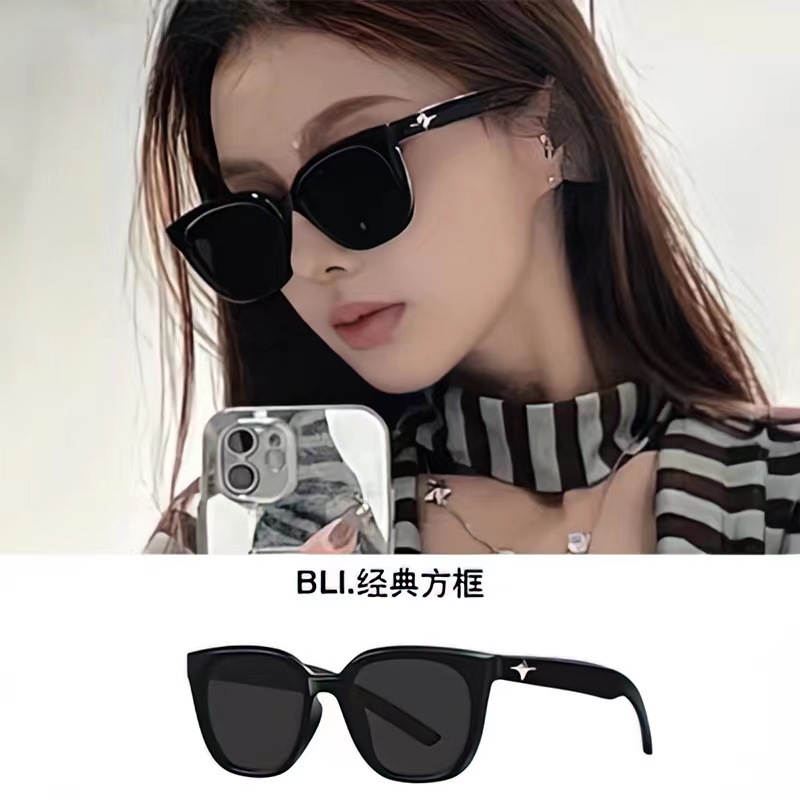 Women's European and American Ins Style G Sunglasses XINGX Legs Summer Metal Boyshelf Sunglasses Sun Glasses Fashion