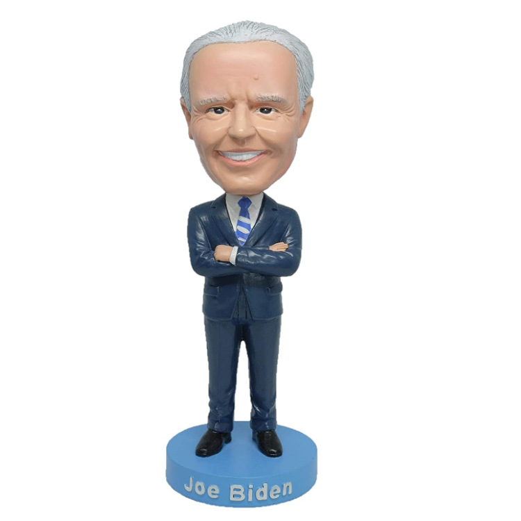8英寸乔拜登摇头娃娃拜登礼物拜登2020年纪念性历史收藏小雕像