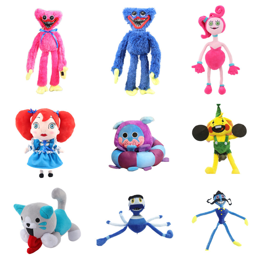 跨境热销poppy playtime波比游戏时间周边毛绒公仔多款系列玩偶步林s