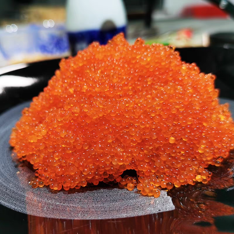 寿司鱼子飞鱼籽大粒蟹子蟹籽飞鱼籽酱1kg红鱼籽江浙沪3包包邮