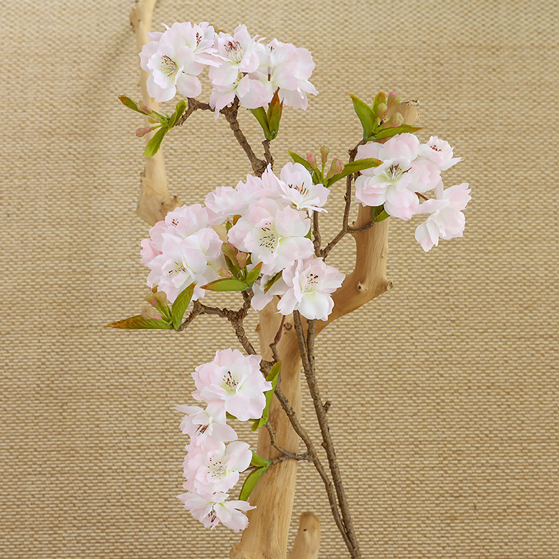 仿真樱花枝樱花树塑料花装饰插花瓶日式中式室内家居桌面摆件摆设
