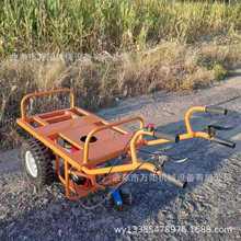 山地运输车 汽油机爬坡的独轮鸡公车手推车农用工具