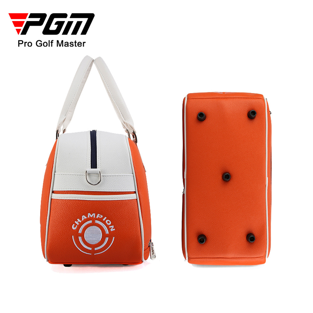 PGM Golf Factory Direct Supply Golf Clothing Men and Women Pu Ball Bag Large Capacity Sling Bag in a Jacket Loy Lightweight Portable