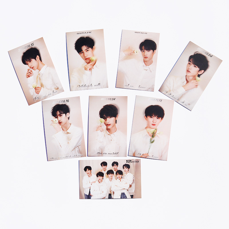 时代少年团tnt生日小卡lomo卡写真照收藏卡 马嘉祺丁程鑫周边同款