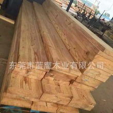 厂家产销木材铁杉板材铁杉方木装饰材料建筑木方工地木柱子木方块