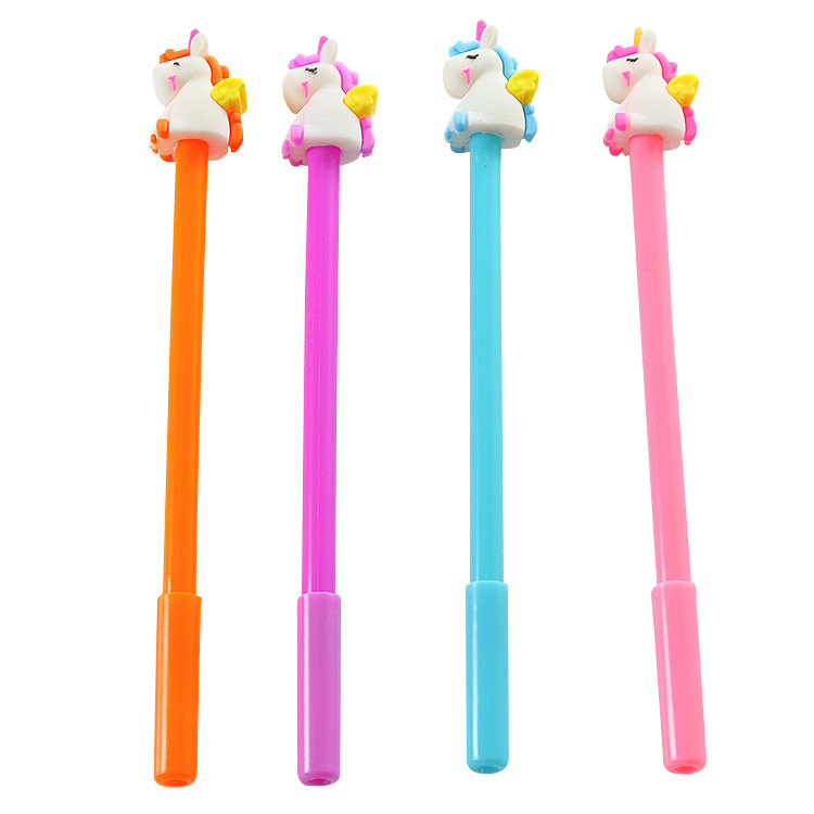 Creative Unicorn Gel Pen Fresh Stationery Office Supplies Signature Pen Student Writing Implement Ball Pen Wholesale