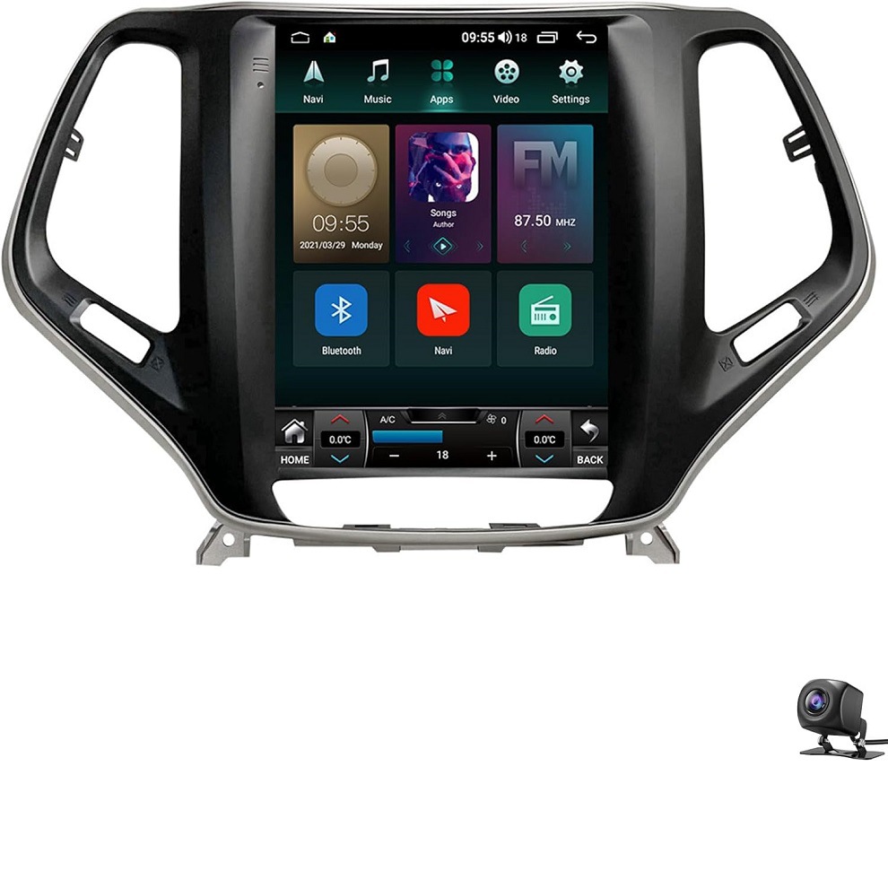 跨境  适用吉普Jeep Cherokee 2013-2018切诺基安卓智能高清车载