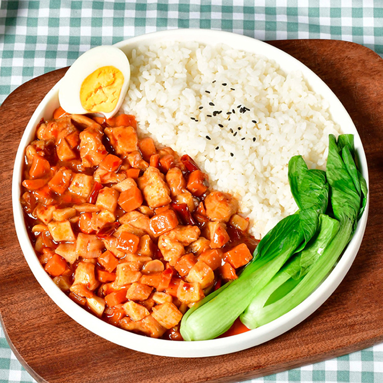 1成交4678袋粮农宫保鸡丁200g速冻料理包速食批发商