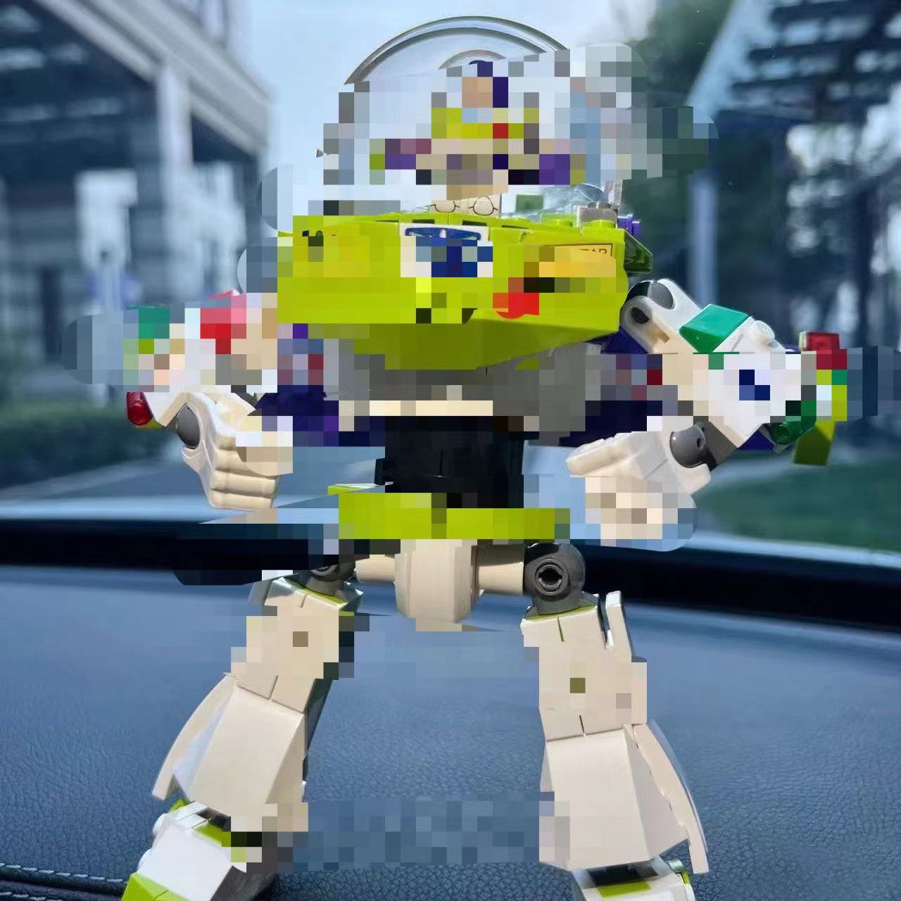 兼容乐高7061玩具经典总动员巴光年机甲益智拼装积木-阿里巴巴