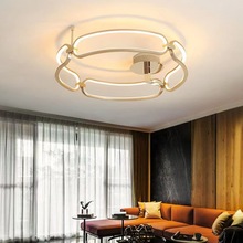 北欧客厅灯创意个性艺术灯卧室灯时尚灯具餐厅现代简约铝材吸顶灯